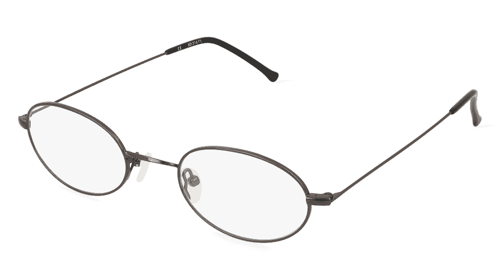 Fielmann BD 316 CL Gun donker Hoekaanzicht