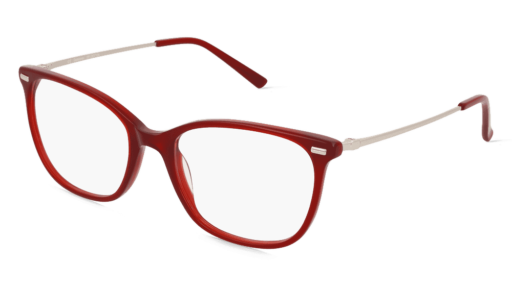 Fielmann BE 007 FA Gris gun rouge Vue d'angle