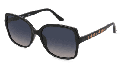 Guess GU00100 Noir brillant Vue d'angle