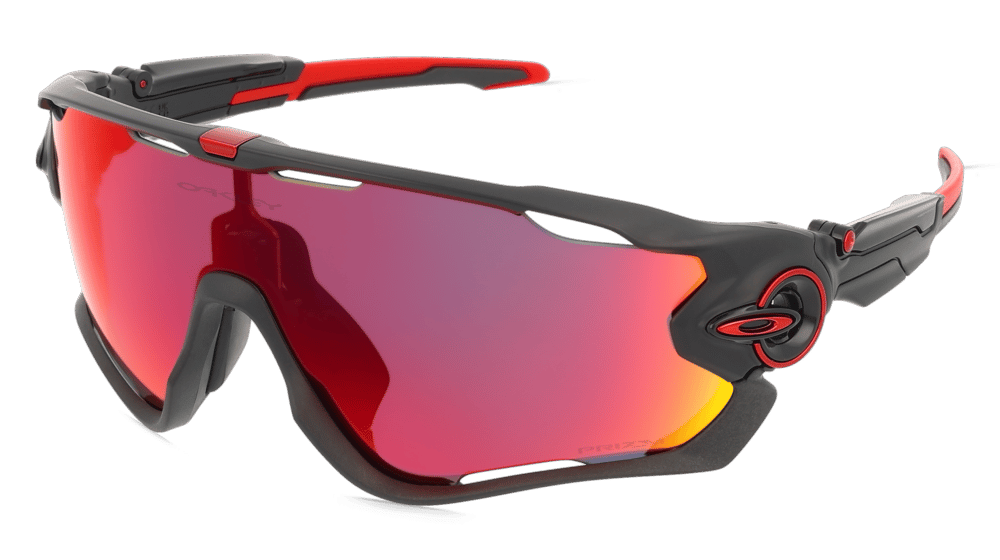 Oakley OO9290 JAWBREAKER Noir mat Vue d'angle
