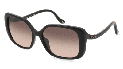 Coach HC8376U Violet transparent Vue d'angle