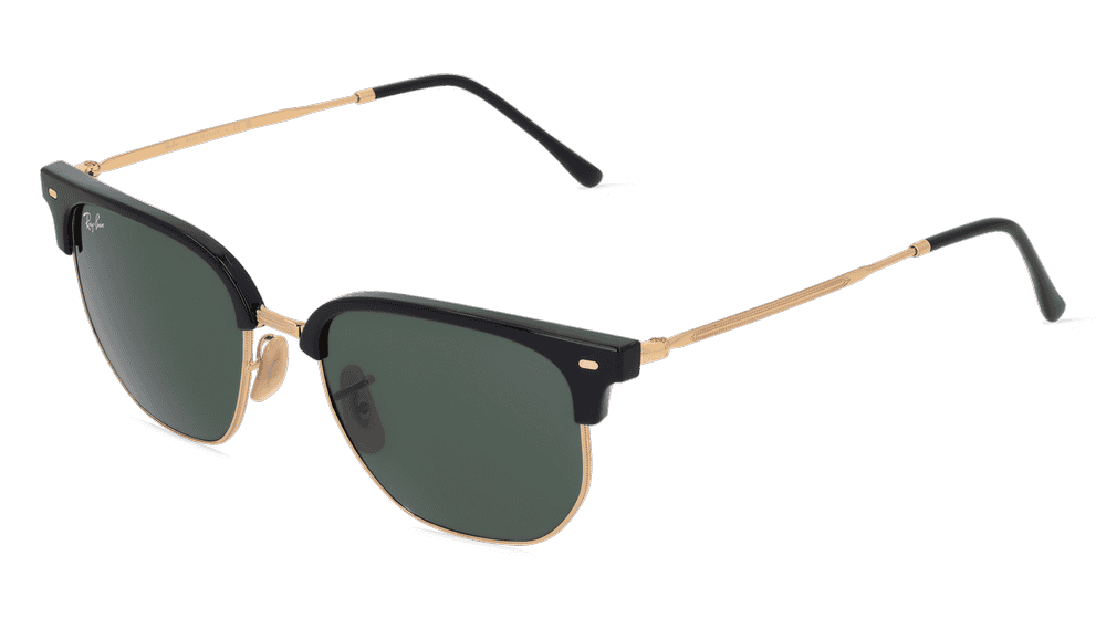 RAY-BAN RB4416 Noir or Vue d'angle