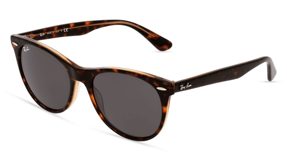 RAY-BAN RB 2185 WAYFARER II havana bruin Hoekaanzicht