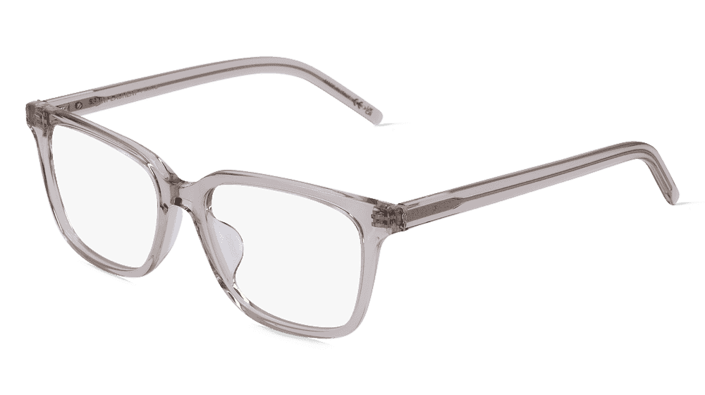 Saint Laurent SL M110/F Brun transparent Vue d'angle