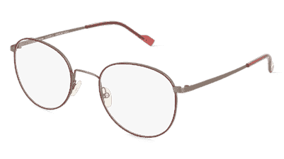 Fielmann MI 058 CL blauw gun Hoekaanzicht