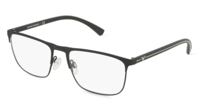 Emporio Armani EA1079 Blauw gegomd Hoekaanzicht