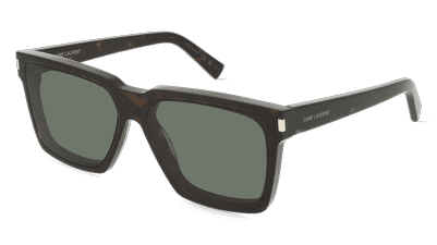 Saint Laurent SL 610 havana Hoekaanzicht