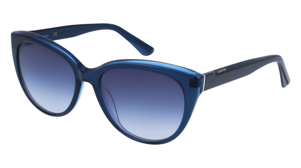CALVIN KLEIN CK22520S Blue transparent Corner View