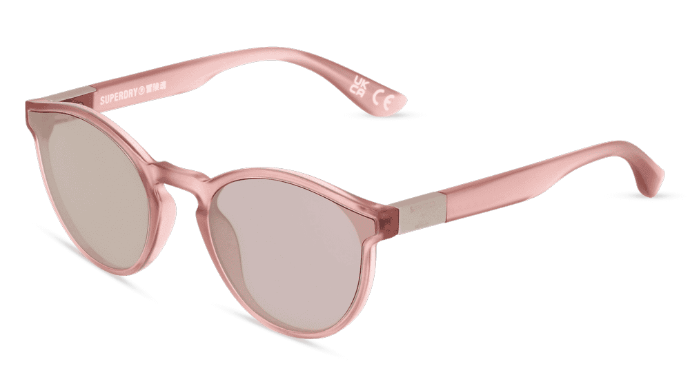 SUPERDRY XPIXIE roze transparant Hoekaanzicht