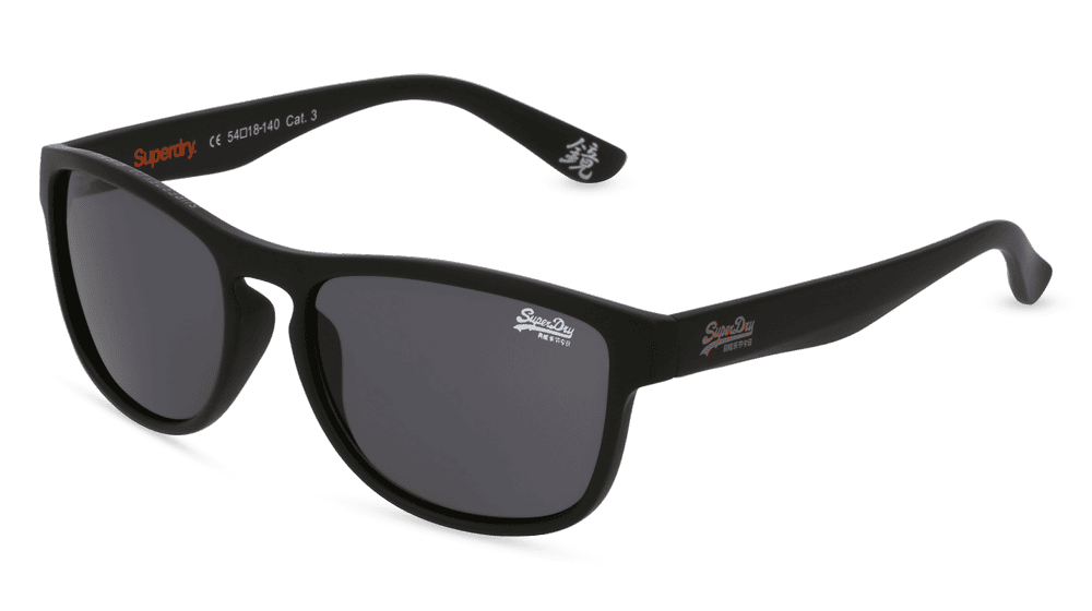 SUPERDRY ROCKSTAR zwart mat Hoekaanzicht