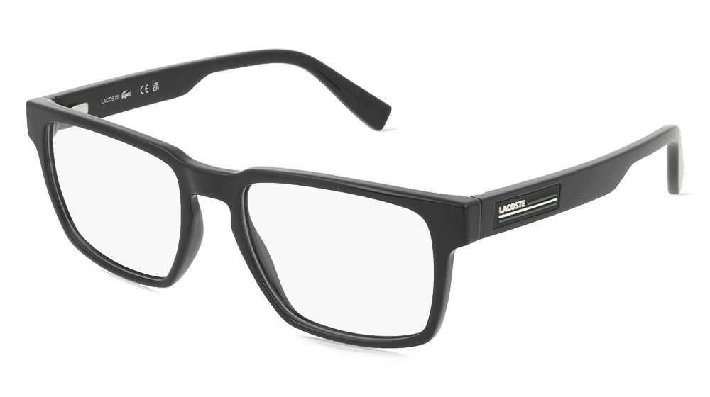 Lacoste L2948 zwart Hoekaanzicht