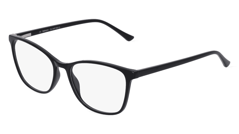 Fielmann OU 049 FLEX CL Noir Vue d'angle