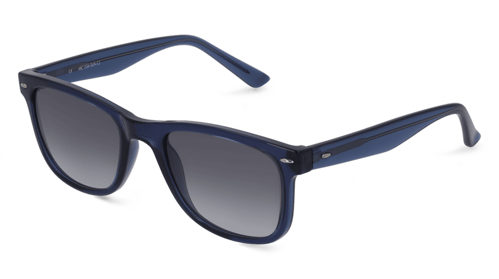Riley Sun blauw transparant Hoekaanzicht