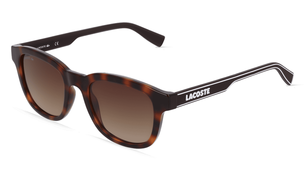 LACOSTE L966S Havane Vue d'angle
