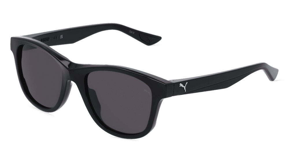 PUMA PU0401S zwart Hoekaanzicht