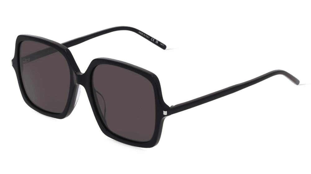 SAINT LAURENT SL 591 Noir brillant Vue d'angle