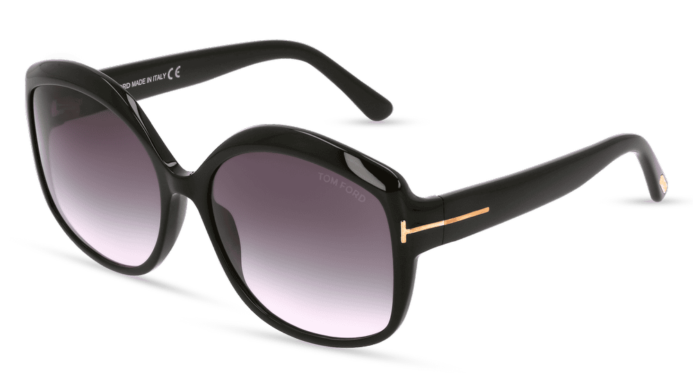 Tom Ford FT0919 CHIARA-02 Noir Vue d'angle