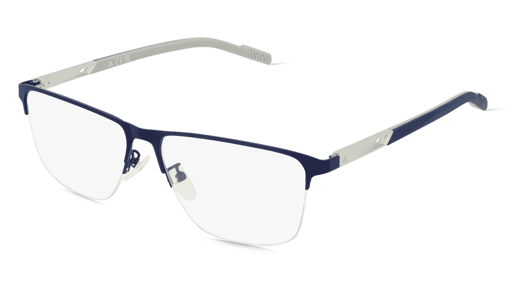 Adidas SP5048 blauw mat Hoekaanzicht