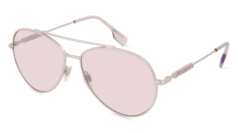 Burberry BE3147 zilver Hoekaanzicht