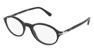 Persol 0PO3351V zwart Hoekaanzicht