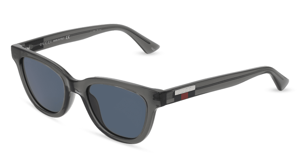 GUCCI GG1116S Gris transparent Vue d'angle
