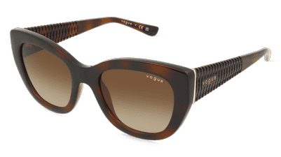 Vogue 0VO5567S zwart Hoekaanzicht