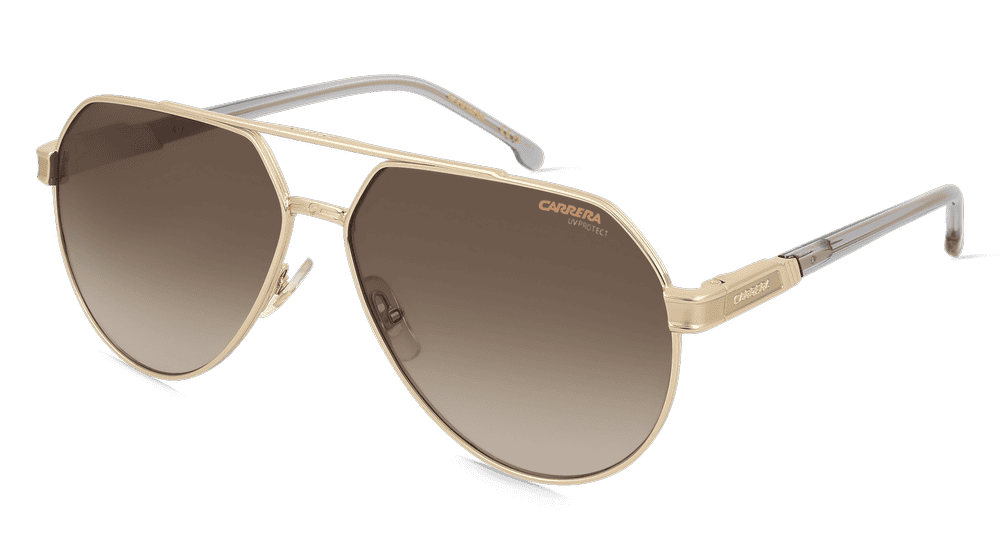 Carrera 1067/S Gris doré Vue d'angle