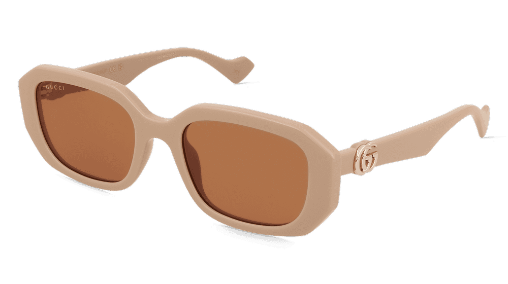 Gucci GG1535S Beige Vue d'angle