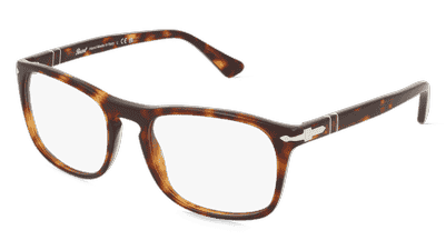 Persol 0PO3344V Rayé gris Vue d'angle