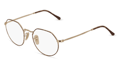 RAY-BAN RB 6465 Havana goud Hoekaanzicht
