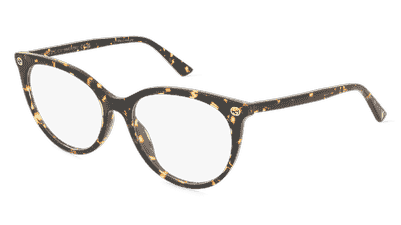 Gucci GG0093O havana Hoekaanzicht