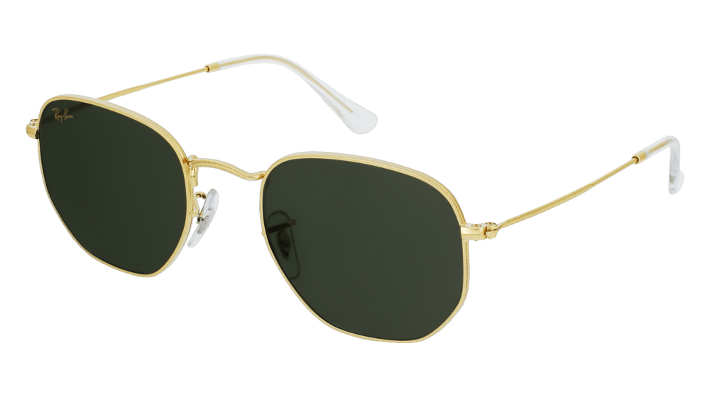 Ray-Ban RB3548 Doré Vue d'angle