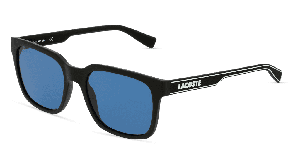 LACOSTE L967S Noir mat Vue d'angle