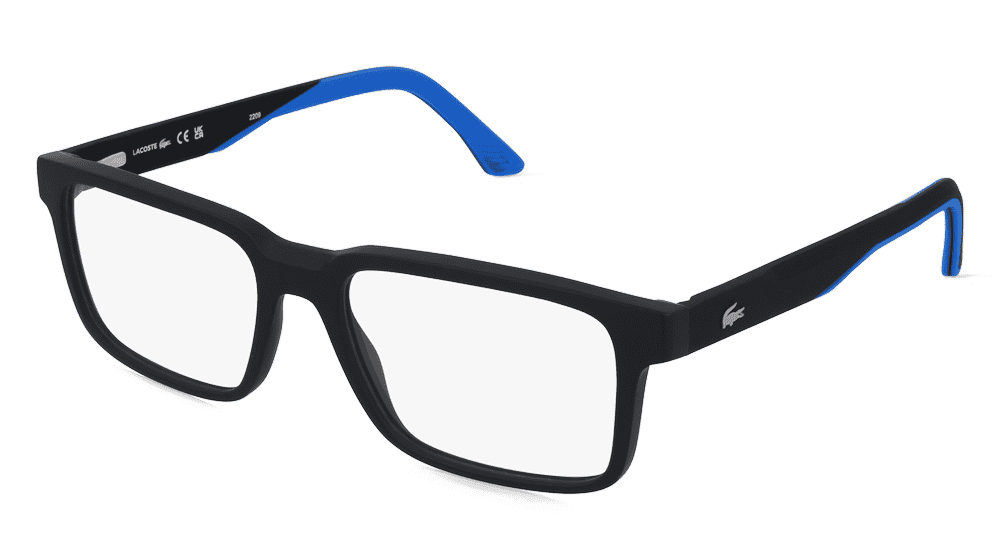 Lacoste L2922 zwart Hoekaanzicht