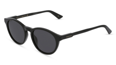 Gucci GG1119S Gris transparent Vue d'angle