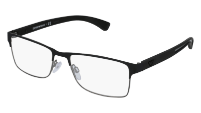 Emporio Armani EA1052 Noir Vue d'angle
