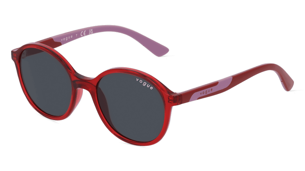 Vogue eyewear VJ2018 Rouge foncé Vue d'angle
