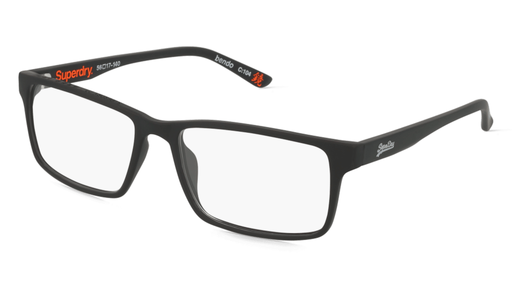 Superdry SDO Bendo Noir mat Vue d'angle