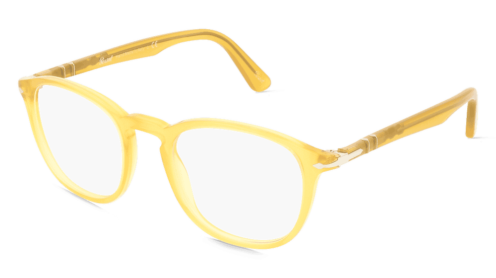 Persol 0PO3143V bruin geel Hoekaanzicht