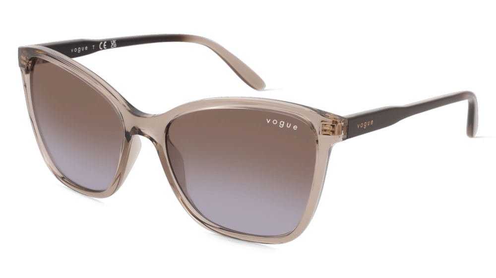 Vogue eyewear VO5520S Beige transparent Vue d'angle