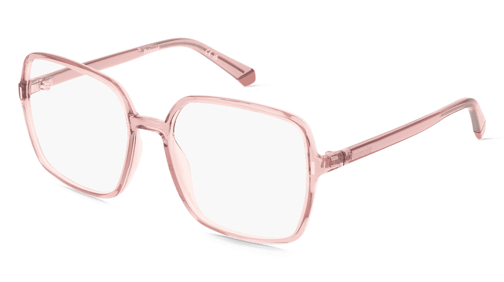 Polaroid PLD D526 Rosé transparent Vue d'angle