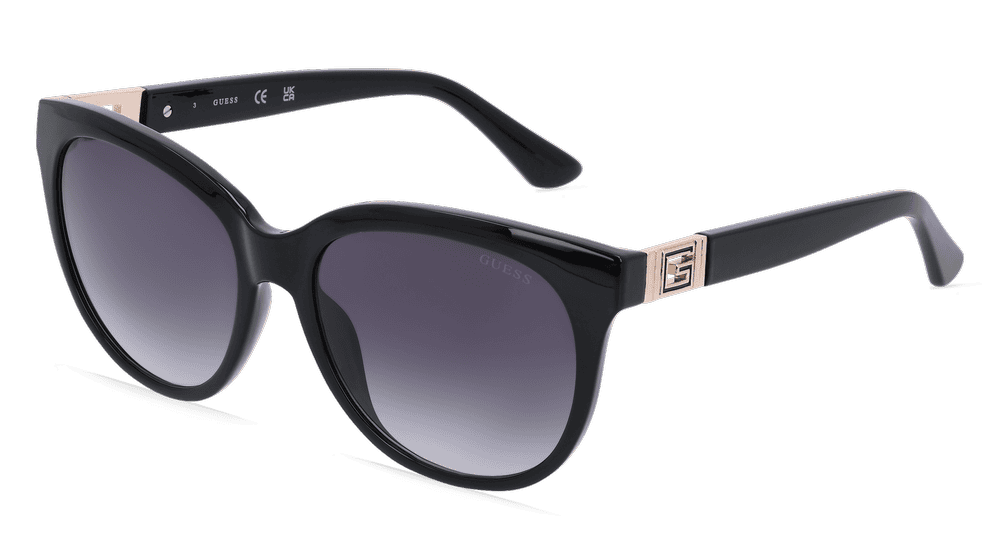 Guess GU7850 Noir brillant Vue d'angle