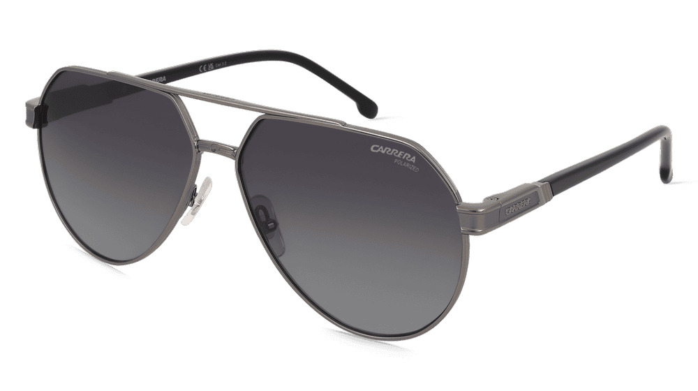 Carrera 1067/S Grijs donker Hoekaanzicht