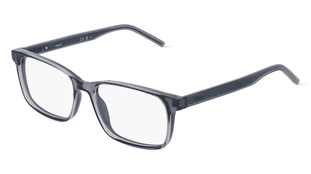 Hugo HG 1163 Bleu transparent Vue d'angle