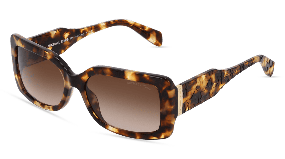 MICHAEL KORS MK2165 CORFU havana Hoekaanzicht