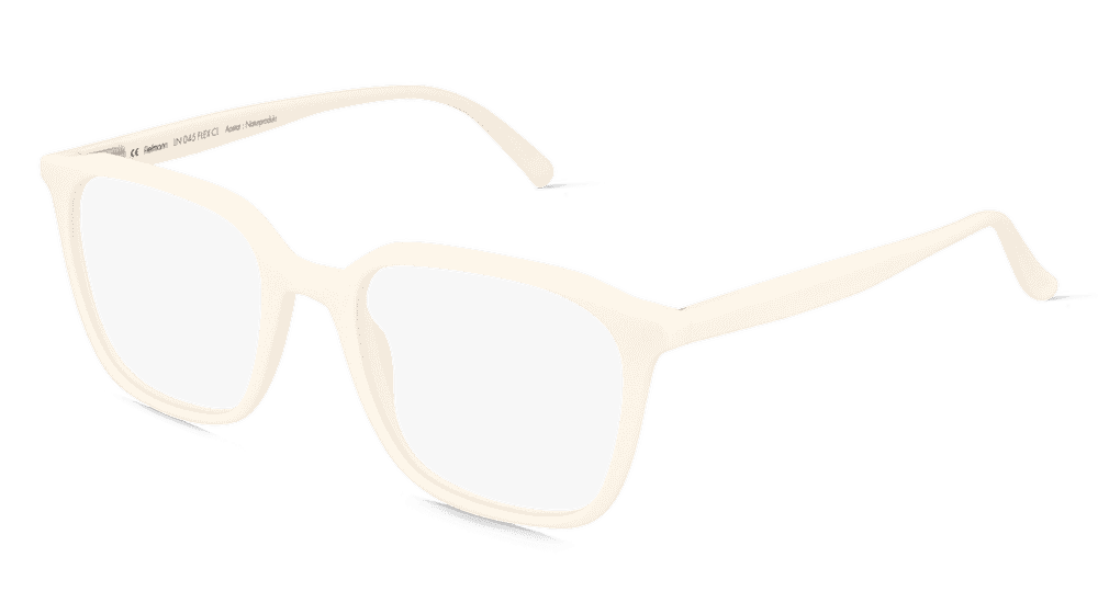 Fielmann LN 045 FLEX CL OSKAR Blanc Vue d'angle