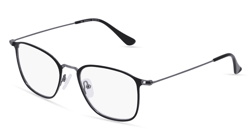 Fielmann BD 530 CL Gris gun noir Vue d'angle