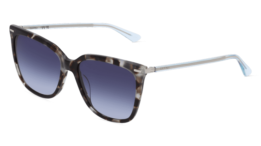 Calvin Klein CK22532S Havane gris Vue d'angle