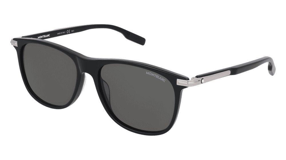 MONTBLANC MB0216S Black Corner View
