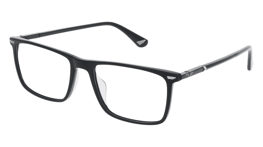 Police VPLQ68 Noir brillant Vue d'angle